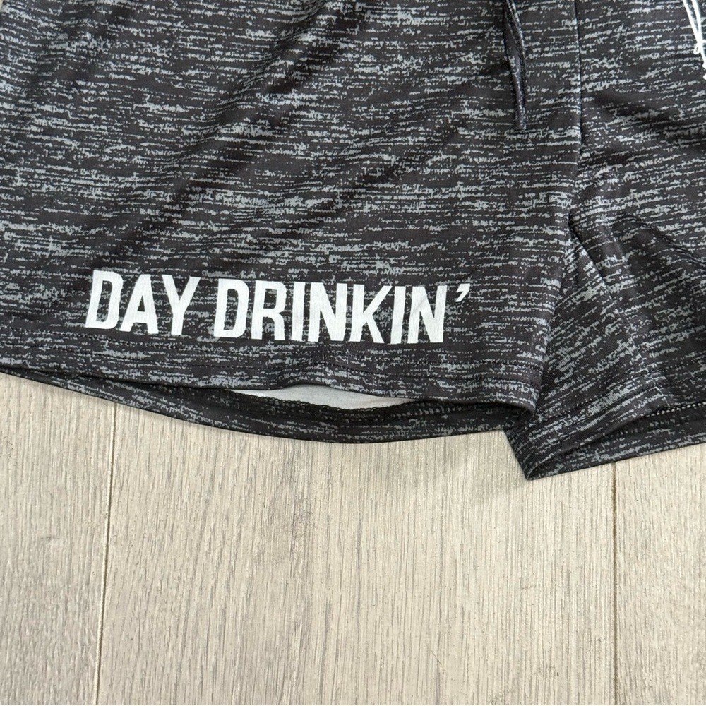 Tennessee Whiskey “Day Drinkin'' Graphic Lounge Shorts - Picture 2 of 7